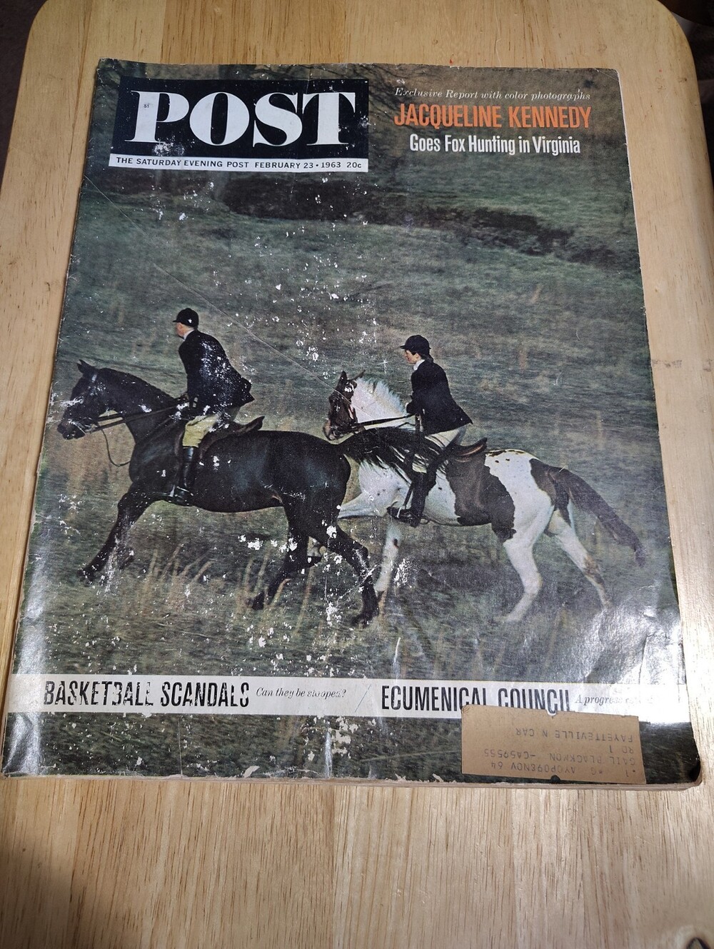 Vintage The Saturday Evening Post Magazine February 23, 1963